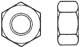 DIN 555 Гайка (аналог DIN 934) Гайка шестигранная соответствует ГОСТ 5915, ГОСТ 5927-70, ISO 4034, стальная, оцинкованная, латунная DIN 555 Гайка (аналог DIN 934) Гайка шестигранная соответствует ГОСТ 5915, ГОСТ 5927-70, ISO 4034, стальная, оцинкованная, латунная
