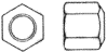 DIN 6330 Гайка шестигранная высокая, высота ~ 1.5 d, форма В, стальная, оцинкованная, нержавеющая DIN 6330 Гайка шестигранная высокая, высота ~ 1.5 d, форма В, стальная, оцинкованная, нержавеющая