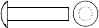 DIN 674 Заклепка с полукруглой низкой головкой ГОСТ 10302-80, ISO 1051 DIN 674 Заклепка с полукруглой низкой головкой ГОСТ 10302-80, ISO 1051