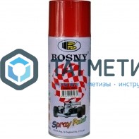 Краска аэроз. BOSNY 520 мл. №023  КРАСНАЯ насыщенная |  «ТАТМЕТИЗ» Краска аэроз. BOSNY 520 мл. №023  КРАСНАЯ насыщенная -  магазин крепежа «ТАТМЕТИЗ»