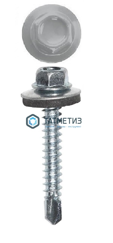 Саморез окраш.кров. 4,8х35 /7004/ (250 шт/уп) КК -  магазин крепежа «ТАТМЕТИЗ»