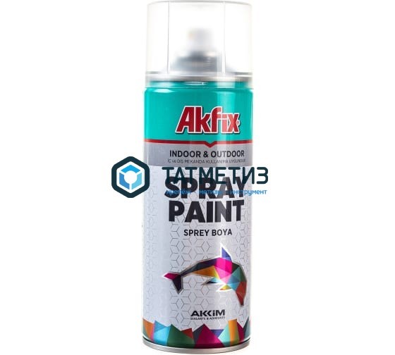 Краска аэроз. ПРОЗРАЧНАЯ  глянц. 400Ml Gw.300Gr (6)" Akfix Краска аэроз. ПРОЗРАЧНАЯ  глянц. 400Ml Gw.300Gr (6)" Akfix