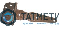 Петля-стрела ПС-290, толщ. 2,5 мм, полимер. медь |  «ТАТМЕТИЗ» Петля-стрела ПС-290, толщ. 2,5 мм, полимер. медь -  магазин крепежа «ТАТМЕТИЗ»