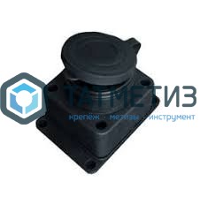 Колодка удлинителя 1-м с/з, каучук 16А TOKOV ELECTRIC -  магазин крепежа «ТАТМЕТИЗ»