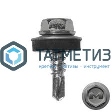 Саморез окраш.кров. 6,3х25 /7035/ DAXMER  (2500 шт/уп) -  магазин крепежа «ТАТМЕТИЗ»