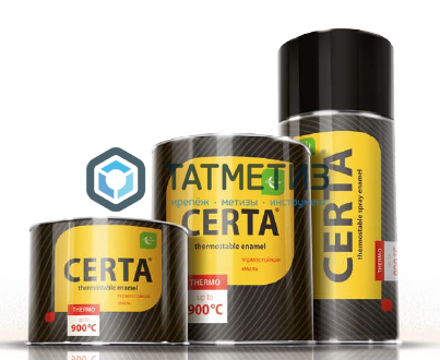 Эмаль термостойкая КРАСНАЯ Церта, 0,8 кг Эмаль термостойкая КРАСНАЯ Церта, 0,8 кг