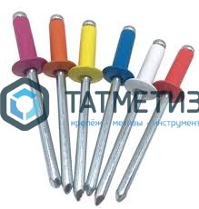 Заклепки ZK ал/ст 4,0x10 RAL 3020 -  магазин «ТАТМЕТИЗ»
