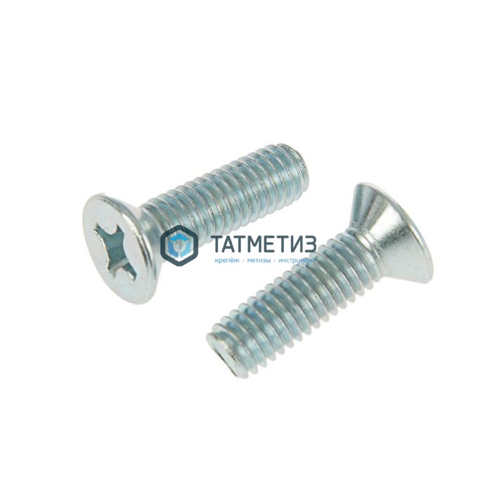 Винт потай DIN 965 оц 5х20  ( 250 шт/уп) МС -  магазин крепежа «ТАТМЕТИЗ»