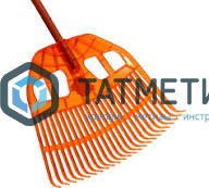 Грабли веерные, 24-зубые, поликарбонат, б/черенка, CARBOLUX ПК-Оригинал -  магазин «ТАТМЕТИЗ»