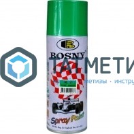 Краска аэроз. BOSNY 520 мл. №027  ЗЕЛЕНЫЙ ЛИСТ |  «ТАТМЕТИЗ» Краска аэроз. BOSNY 520 мл. №027  ЗЕЛЕНЫЙ ЛИСТ -  магазин крепежа «ТАТМЕТИЗ»