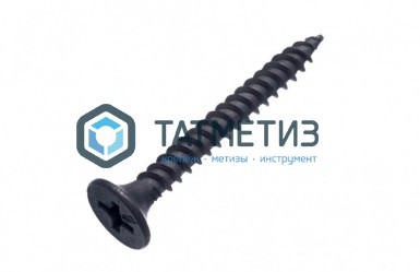 Саморезы потай оксид по металлу со сверлом 3,5х25 |  «ТАТМЕТИЗ» Саморезы потай оксид по металлу со сверлом 3,5х25 -  магазин крепежа «ТАТМЕТИЗ»