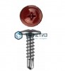 Саморез п/ш сверло 4,2x19  RAL 3005 |  «ТАТМЕТИЗ» Саморез п/ш сверло 4,2x19  RAL 3005 -  магазин «ТАТМЕТИЗ»