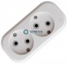 Колодка удлинителя 2-м б/з АВС-пл. UNIVersal E202 -  магазин «ТАТМЕТИЗ»