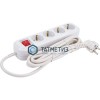 Удлинитель бытовой 4х5м с/з, 16А, IP20, ПВС 3х1,5 с выкл UNIVersal S-304А |  «ТАТМЕТИЗ» Удлинитель бытовой 4х5м с/з, 16А, IP20, ПВС 3х1,5 с выкл UNIVersal S-304А -  магазин крепежа «ТАТМЕТИЗ»