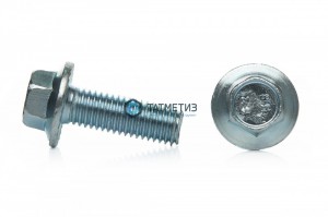 Болт с фланцем DIN 6921 М 6 х 20  КП10.9 оц -  магазин крепежа «ТАТМЕТИЗ»