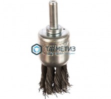 Щетка для дрели чашка  30 мм, крученая металлическая проволока// Matrix -  магазин крепежа «ТАТМЕТИЗ»