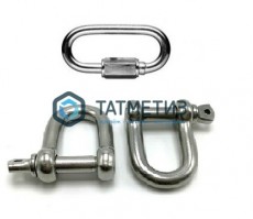 Соединитель цепей с гайкой  3,5 -  магазин крепежа «ТАТМЕТИЗ»