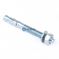 Анкер клиновой 12x120  ( 35 шт/уп) БЕЛЫЙ ЦИНК R -  магазин крепежа «ТАТМЕТИЗ»