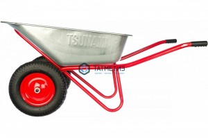 Тачка строительная двухколесная, 300 кг, 110л, 4.00-8, TSUNAMI -  магазин крепежа «ТАТМЕТИЗ»