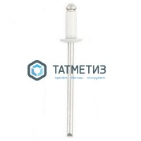 Заклепки ZK ал/ст 4,0x10 RAL 9003 (1000 шт/уп) -  магазин крепежа «ТАТМЕТИЗ»