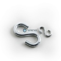 Крюк Тип S 4  (285 шт/уп) -  магазин крепежа «ТАТМЕТИЗ»