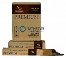 Электроды AG E-46 PREMIUM 3,2 х 350мм (5 кг/уп) |  «ТАТМЕТИЗ» Электроды AG E-46 PREMIUM 3,2 х 350мм (5 кг/уп) -  магазин крепежа «ТАТМЕТИЗ»