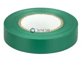 Изолента 15 мм зеленая -  магазин крепежа «ТАТМЕТИЗ»