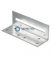 Уголок скользящий 40х40х120х2,0 мм,  оцинк. -  магазин крепежа «ТАТМЕТИЗ»