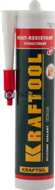 Герметик силиконовый KRAFTOOL КРАСНЫЙ, температуростойкий (от -62 С до 275 С), 300мл |  «ТАТМЕТИЗ» Герметик силиконовый KRAFTOOL КРАСНЫЙ, температуростойкий (от -62 С до 275 С), 300мл -  магазин крепежа «ТАТМЕТИЗ»