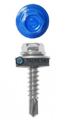 Саморез окраш.кров. 5,5х19 /5005/ DAXMER M (10х250) |  «ТАТМЕТИЗ» Саморез окраш.кров. 5,5х19 /5005/ DAXMER M (10х250) -  магазин крепежа «ТАТМЕТИЗ»