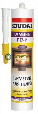Герметик для печей SOUDAL CALOFER силикатный до 1500 С  300 мл / 15 |  «ТАТМЕТИЗ» Герметик для печей SOUDAL CALOFER силикатный до 1500 С  300 мл / 15 -  магазин крепежа «ТАТМЕТИЗ»
