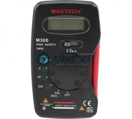 Портативный мультиметр M300 MASTECH |  «ТАТМЕТИЗ» Портативный мультиметр M300 MASTECH -  магазин крепежа «ТАТМЕТИЗ»