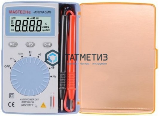 Портативный мультиметр MS8216 MASTECH |  «ТАТМЕТИЗ» Портативный мультиметр MS8216 MASTECH -  магазин крепежа «ТАТМЕТИЗ»