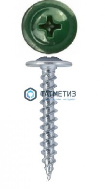 Саморез п/ш остр. 4,2x25  RAL 6005  (500 шт/уп) |  «ТАТМЕТИЗ» Саморез п/ш остр. 4,2x25  RAL 6005  (500 шт/уп) -  магазин крепежа «ТАТМЕТИЗ»