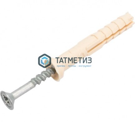 Дюбель-гвоздь  6х80 потай (1000 шт/уп) ТК нейлон |  «ТАТМЕТИЗ» Дюбель-гвоздь  6х80 потай (1000 шт/уп) ТК нейлон -  магазин крепежа «ТАТМЕТИЗ»