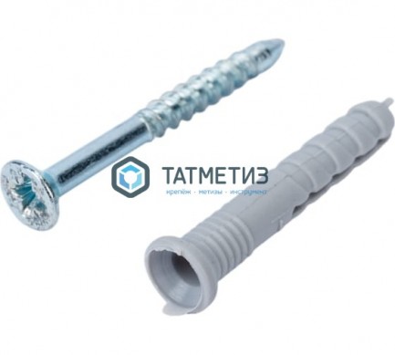 Дюбель-гвоздь  5х40 потай (200 шт/уп) ТК |  «ТАТМЕТИЗ» Дюбель-гвоздь  5х40 потай (200 шт/уп) ТК -  магазин крепежа «ТАТМЕТИЗ»