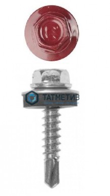 Саморез окраш.кров. 5,5х19 /3011/ DAXMER M (10х250) |  «ТАТМЕТИЗ» Саморез окраш.кров. 5,5х19 /3011/ DAXMER M (10х250) -  магазин крепежа «ТАТМЕТИЗ»