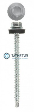 Саморез окраш.кров. 4,8х70 /7004/ (100 шт/уп)  ОМАХ серый |  «ТАТМЕТИЗ» Саморез окраш.кров. 4,8х70 /7004/ (100 шт/уп)  ОМАХ серый -  магазин крепежа «ТАТМЕТИЗ»