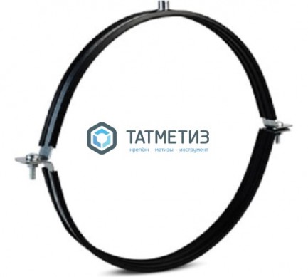 Хомут для воздуховодов D1250мм с уплотнителем М10 | «ТАТМЕТИЗ» Хомут для воздуховодов D1250мм с уплотнителем М10 - магазин крепежа «ТАТМЕТИЗ»