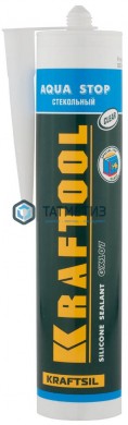 Герметик KRAFTOOL KRAFTSeal GX107 "AQUA STOP" силиконовый стекольный, ПРОЗРАЧНЫЙ, 300мл |  «ТАТМЕТИЗ» Герметик KRAFTOOL KRAFTSeal GX107 "AQUA STOP" силиконовый стекольный, ПРОЗРАЧНЫЙ, 300мл -  магазин крепежа «ТАТМЕТИЗ»