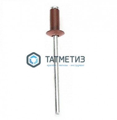 Заклепки ZK ал/ст 3,2x 8 RAL 3011 (1000 шт/уп)  ТК |  «ТАТМЕТИЗ» Заклепки ZK ал/ст 3,2x 8 RAL 3011 (1000 шт/уп)  ТК -  магазин крепежа «ТАТМЕТИЗ»