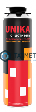 Очиститель монтажной пены UNIKA 450/650 мл/12 |  «ТАТМЕТИЗ» Очиститель монтажной пены UNIKA 450/650 мл/12 -  магазин крепежа «ТАТМЕТИЗ»