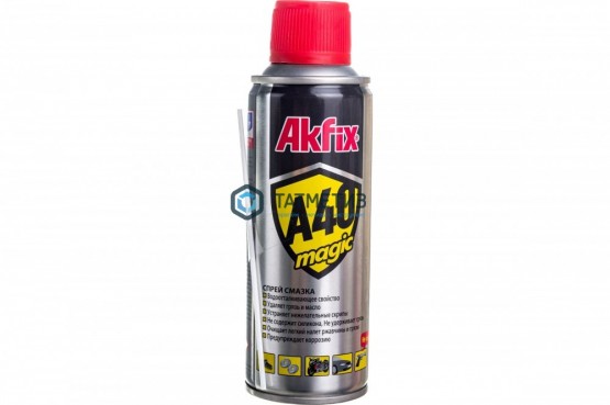 Смазка универсальная Akfix A40 Magic 200 мл |  «ТАТМЕТИЗ» Смазка универсальная Akfix A40 Magic 200 мл -  магазин крепежа «ТАТМЕТИЗ»