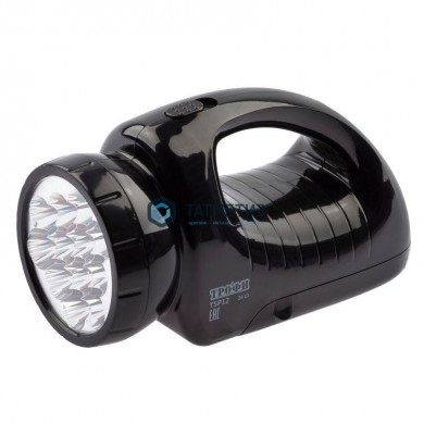 Фонарь-прожектор аккум. TSP12 12 + 18LED аккум. 4В 1.8А.ч ЗУ 220В, Трофи |  «ТАТМЕТИЗ» Фонарь-прожектор аккум. TSP12 12 + 18LED аккум. 4В 1.8А.ч ЗУ 220В, Трофи -  магазин крепежа «ТАТМЕТИЗ»