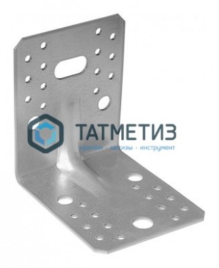 Усиленный уголок 90x90x65x2,5 mm KP11 |  «ТАТМЕТИЗ» Усиленный уголок 90x90x65x2,5 mm KP11 -  магазин крепежа «ТАТМЕТИЗ»