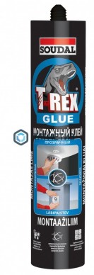 Клей монтажный T-REX "Прозрачный" blue 310 мл / 12  2 ПО ЦЕНЕ 1 |  «ТАТМЕТИЗ» Клей монтажный T-REX "Прозрачный" blue 310 мл / 12  2 ПО ЦЕНЕ 1 -  магазин крепежа «ТАТМЕТИЗ»