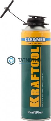 Очиститель монтажной пены KRAFTFLEX PREMIUM CLEANER, 500мл |  «ТАТМЕТИЗ» Очиститель монтажной пены KRAFTFLEX PREMIUM CLEANER, 500мл -  магазин крепежа «ТАТМЕТИЗ»