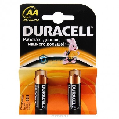 Батарейка алкалиновая тип АА  DURACELL |  «ТАТМЕТИЗ» Батарейка алкалиновая тип АА  DURACELL -  магазин крепежа «ТАТМЕТИЗ»