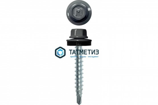 Саморез окраш.кров. 5,5х32 /7024/ DAXMER M (10х250) |  «ТАТМЕТИЗ» Саморез окраш.кров. 5,5х32 /7024/ DAXMER M (10х250) -  магазин крепежа «ТАТМЕТИЗ»
