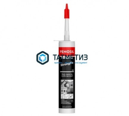 Сверхпрочный монтажный клей PENOSIL Premium StrongFix 707, многоцелевой, белый, 290мл |  «ТАТМЕТИЗ» Сверхпрочный монтажный клей PENOSIL Premium StrongFix 707, многоцелевой, белый, 290мл -  магазин крепежа «ТАТМЕТИЗ»